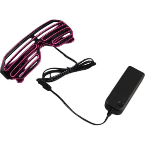 Riding LED Glasses Light Up Shades Flashing Rave Wedding Party Indoor & Night Shows & Activities Glasses Sale 2020 Hot Wholesale