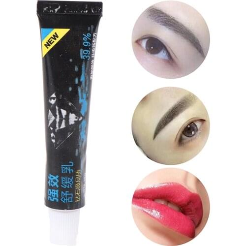 Tattoo Makeup Eyebrow Painless Pain Relief Reliever Cream Anesthetic Numbing