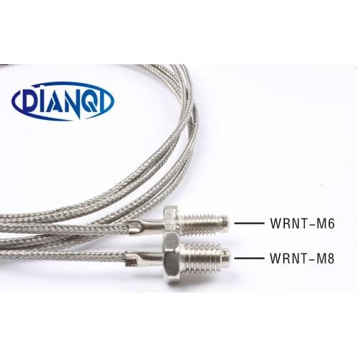 Thermocouple M6 M8 threaded thermal resistance temperature sensor temperature line probe