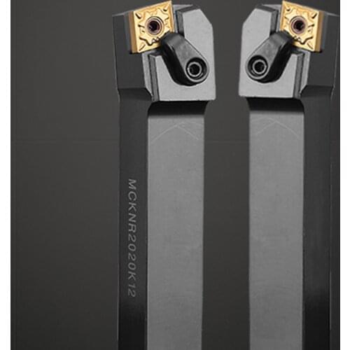 VOKET CNC lathe turning tool bar MCKNR MCKNL 2020 2525 H12 K12 M12 P12 P16 P19 end face large angle open rough turning tool