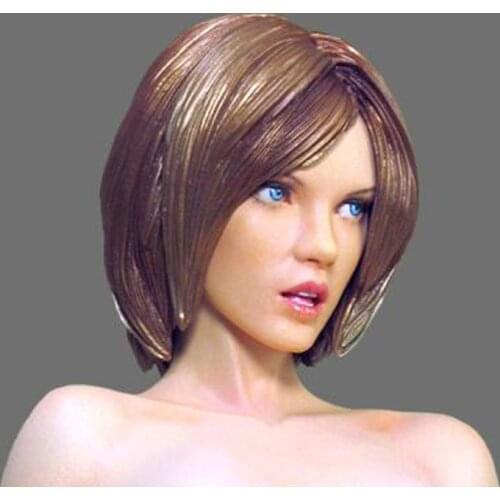1/6 Assembly Resin Figure kit Blonde girl