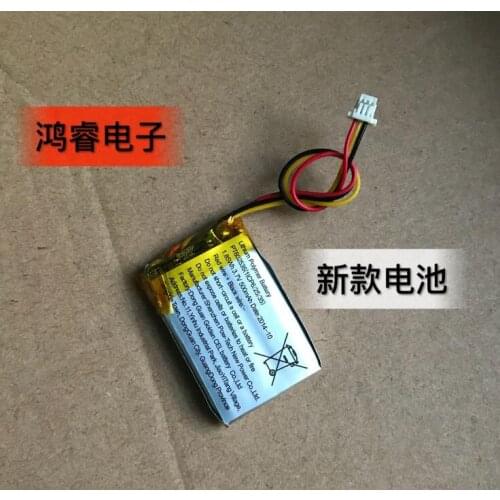 1PCS 3.7V polymer lithium battery 602535 470MAH MP4 Bluetooth headset small toy recording pen