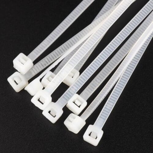250pcs Width 4.8mm Nylon Cable Ties Garden Plant Brackets Self-locking Wire Ties Shading Net Industrial Supply Fasteners Zip Tie