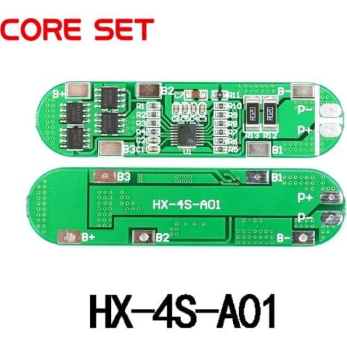 2PCS 4S 18650 16.8V 10A BMS Lithium Battery Charger Board Protection PCB Li-ion Battery Module Electronic Protected Board
