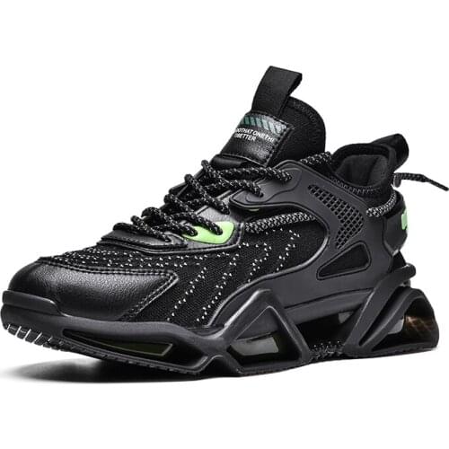 2021 Spring Street Style Adult Men Casual Shoes Fashion Breathable Plus Size 39- 45 Male Chunky Sneakers Footwear Hombre Male