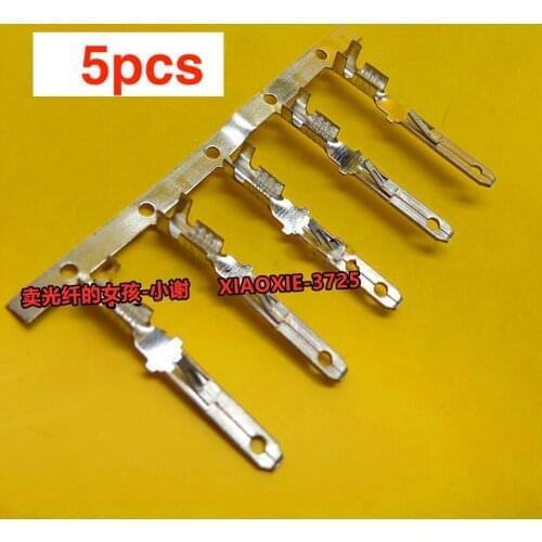 5pcs MIB audio speaker pin for Volkswagen navigation Bluetooth radio terminal for BMW host male female plug