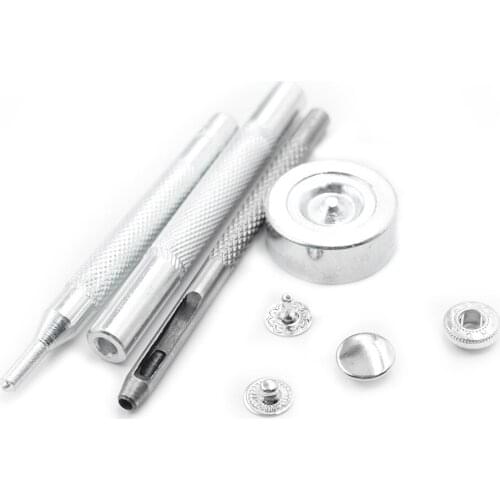 50 sets 10mm Snap Buttons+Manually install the tool. Boxed.DIY accessories. Metal buttons. jeans.Decorative buttons. Snaps rivet