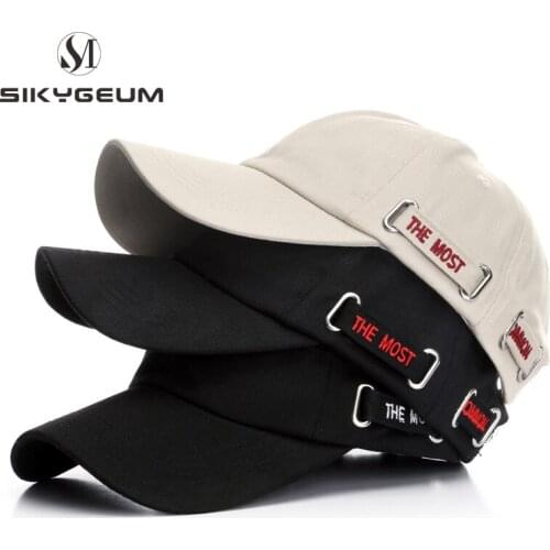 SIKYGEUM Snapback Hat Baseball-Cap Outdoor-Caps Letter Dad-Hat Embroidered Street-Fashion Womens Brand Men Cap Baseball-Cap ins