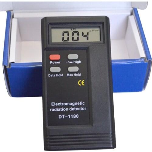 2.3" LCD High/Low Frequency Electromagnetic Radiation Detector DT-1180 Detect Indoors TV PC Cellphone Home Electronics Monitor