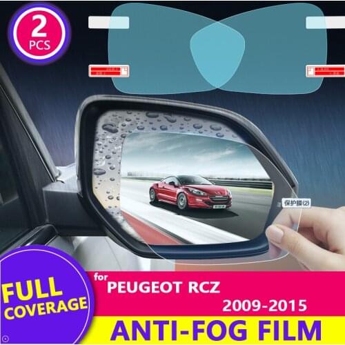 For Peugeot RCZ 2009 - 2015 2014 Rearview Mirror HD Film Anti-Fog Anti-Scratch Rainproof Auto Mirror Sticker Car Accessories