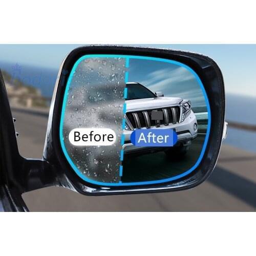 For Toyota Land Cruiser 150 Prado FJ150 2010-2018 Rear View Side Mirror Water Rain-Proof Anti fog PVC Film Prado Accessories