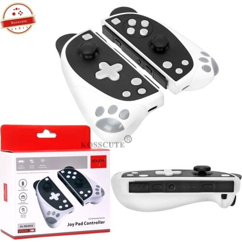 Dropshipping Panda Wireless Game Controller Left Right Gamepad For Nintendo Switch Accessories Joy Cons Grip Joypad For Switch