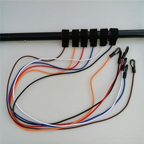 Elastic Kayak Paddle Leash - Canoe/Fishing Rod/Surf Ski Board Safety Lanyard Tether - Adjustable, Lightweight, Strong & Durable