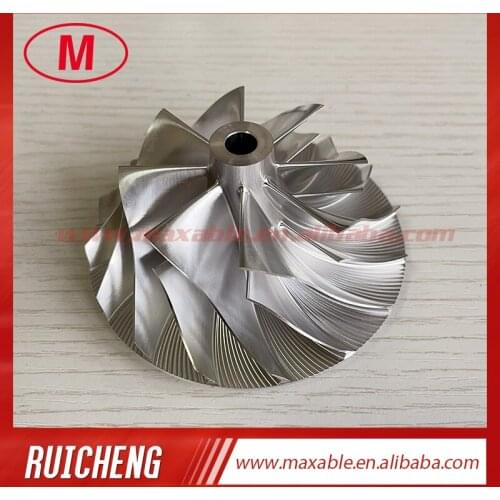 HX40 3599593 8+8 blades 56.00/83.03mm turbo Billet/milling/aluminum 2618 compressor wheel for 3534921/4035626/3532494/3597501