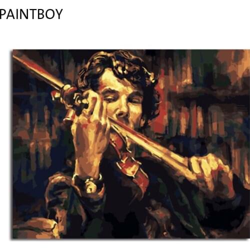 PAINTBOY Framed Pictures Figure Painting DIY Digital Oil Painting By Numbers Painting&Calligraphy Home Decor