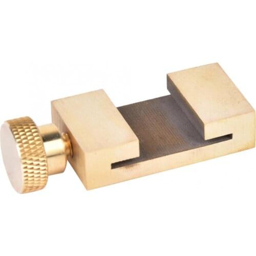 Brass Ruler Locating Block Woodworking Marking Locator Angle Scriber Carpenter Location Line Scriber Block Gauge Measuring Tools