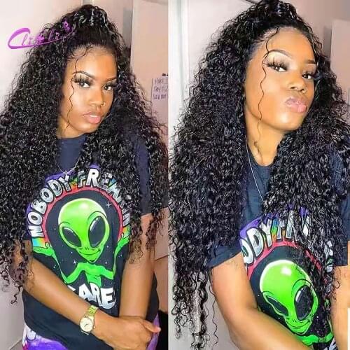 Mongolian Kinky Curly Wig 30 Inch Hd Lace Frontal Wig Curly 5x5 Hd Lace Closure Wig Human Hair Kinky Curly Wig 4x4 Closure Wig