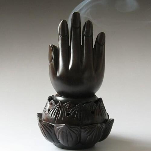 Rosewood incense burner incense Buddha Buddha tower plate box