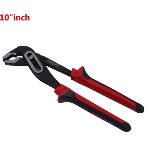 10"inch Water Pump Pliers Quick-release Plumbing Pliers Straight Jaw Groove Joint Plier Set wrench spanner hand tool