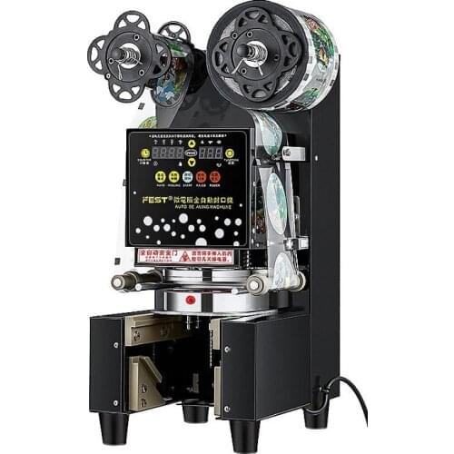 Plastic Cup Sealing Machine Fully Auto Cup Sealer plastic vacuum sealer machine