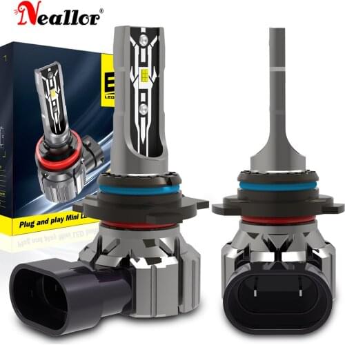 2x LED Fog Lamp 9012 HIR2 9005 HB3 H11 H8 H9 H4 H7 LED DRL Fog Car Lights for Audi Volvo Toyota Opel Hyundai Honda Nissan 12V