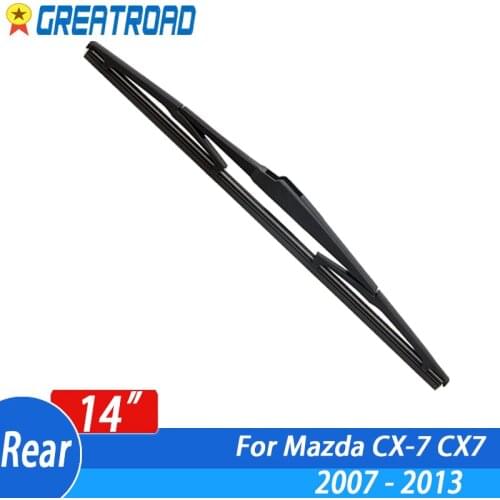 Wiper 14" Rear Wiper Blade For Mazda CX-7 CX7 2007 - 2013 Windshield Windscreen Rear Window