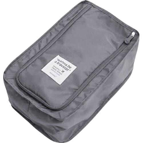 Convenient Travel Storage Bag Nylon 6 Colors Portable Organizer Bags Shoe Sorting Pouch Multifunction Clothes Storage Ziplock 60