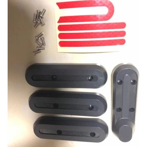 Scooter Replacement Parts For Xiaomi M365 M187 Safety Hub Shell With Sticker Light Front Light Brake Lever Handle Cover