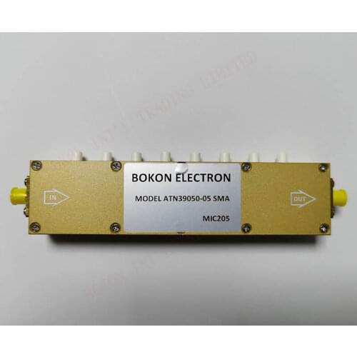 0-90dB 5Watts Manual Attenuator DC-3.0GHz 50Ohms 1dB Steps SMA Step Attenuators ATN39050-05 SMA KEY PRESS