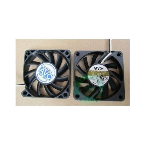 1pc new fan F6010T12MS DC12V 0.15A AVC 60*60*10MM freeship
