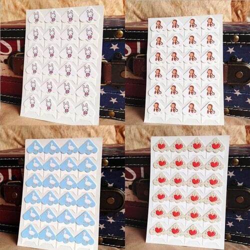 24pcs/lot DIY Cute Corner Scrapbooking Decoration Frame High Quality Popular Paper Stickers for Animal Cartoon Photo Albums