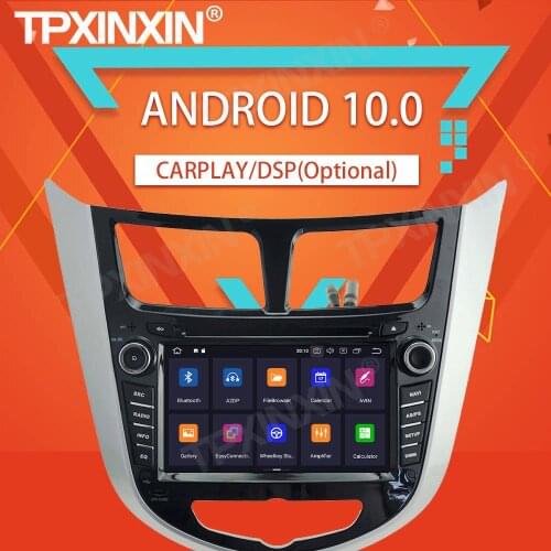 4+64G For Hyundai VERNA ACCENT SOLARIS 2011 2012 Android Car Tape Recorder Multimedia video player GPS Navigation Head Unit