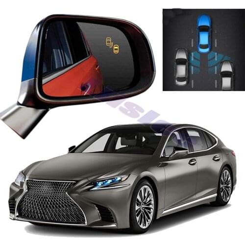 Car BSM BSD BSA Radar Warning Safety Driving Alert Mirror Detection Sensor For Lexus LS XF50 2017 2018 2019 2020