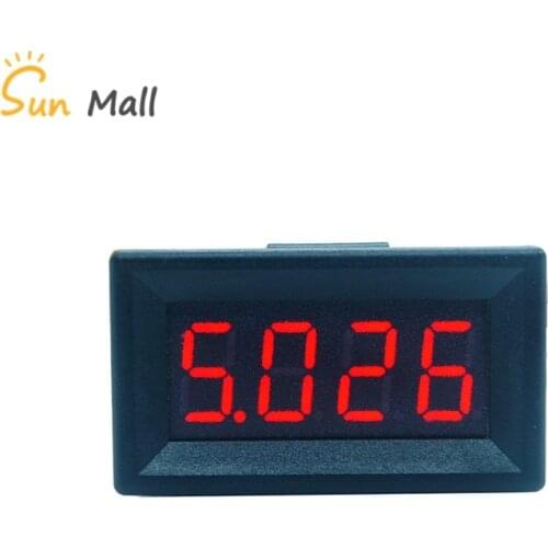 DC 0-99.99V 100V 4-digits 4bit 0.36inch Digital Voltmeter 3Wire Voltage Panel Meter