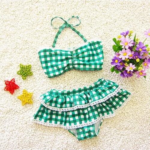 Oddler Kids Girls Floral Bikini Swimwear Set Bathing Swimming Suit Swimsuit