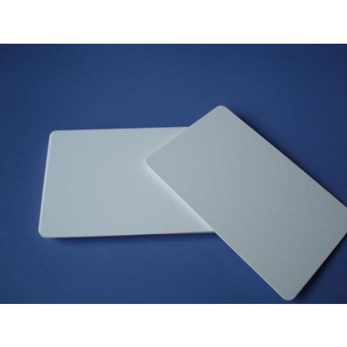 Hot sale 1000pcs/lot 125KHz Smart Blank Cards ID cards TK4100/EM4100 RFID blank PVC Business Card