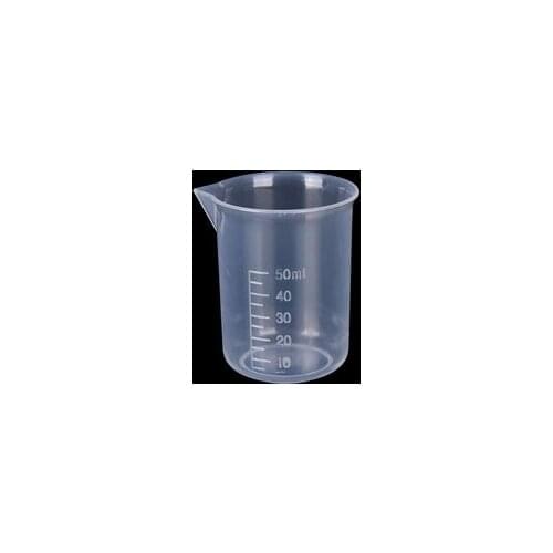 10/25/50/100/150/250/500/1000ml Premium Clear Plastic Graduated Measuring Cup Pour Spout Without Handle Kitchen Tool