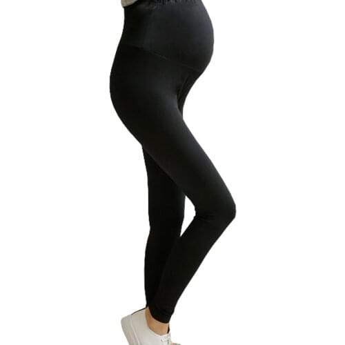 Cotton Maternity Leggings For Pregnant Women Clothes Pregnancy Leggings Pants Maternity Trousers Clothing Plus Size Autumn 2019