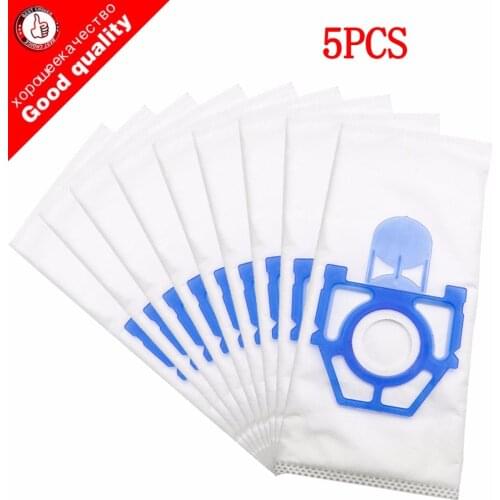 5pcs Dust Bags for Zelmer Vacuum Cleaner Bags Maxim 3000.0.K28S 919.0 SP Clarris 2700.0 ST 819.0 ST Meteor 2400.0 EQ Flip 321