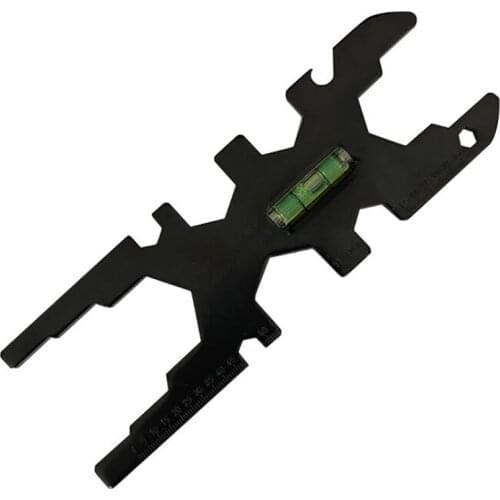 Multifunctional Faucet and Sink Installer Wrench Bathroom/Kitchen Plumbing Bubbler Wrench Bottle Opener, Scale, Level Function