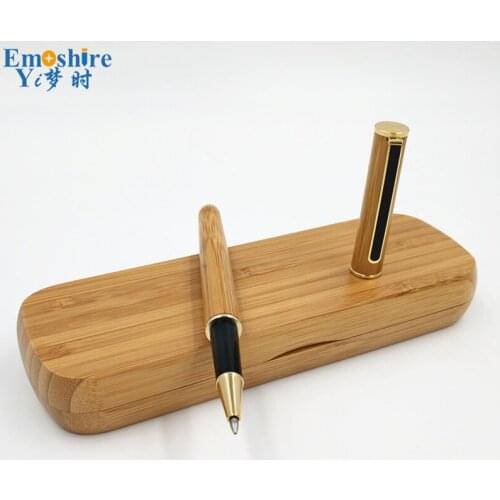 New Creative Manufacturers Supply Signature Pen Wood Pencil Box Ballpoint Pen Wholesale Custom Beautifully Wedding Gifts P183