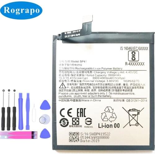 New 3.85V 4000mAh BP41 Replacement Battery For Xiaomi Redmi K20 Mobile Phone Original Batteries