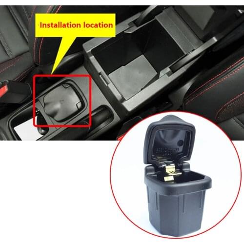 1pcs car Ash Tray Ashtray Storage Cup For Suzuki SX4 SWIFT Alto Liane Grand Vitara Jimny S-Cross Car Styling Accessories