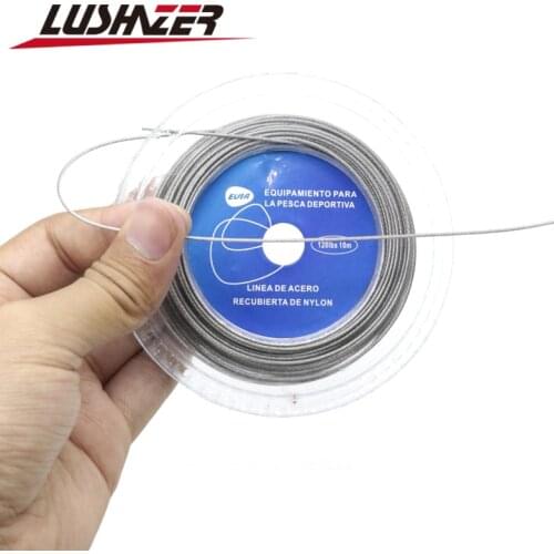 Steel fishing wire 7 strands 10m super soft wire lines isca artificial ice fishing soft lures sea fishing accessories