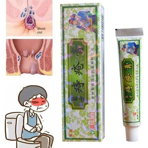 Traditional Chinese Patch Health Care 100 Plant Herbal Powerful Hemorrhoids Trement Ointment Relieve Hemorrhoids Anal Pain