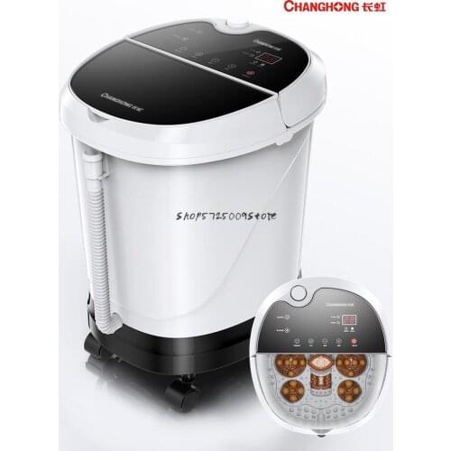 Foot Bath Foot Basin Full Automatic Foot Soaking Artifact Electric Massage Heating High Deep Barrel Over Calf