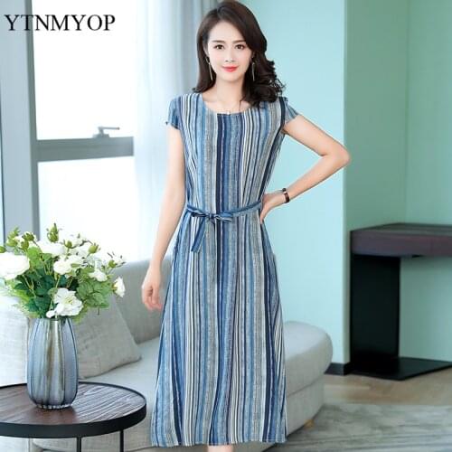 YTNMYOP Sleeveless Summer Dresses