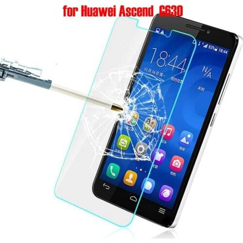 9H Tempered Glass Protective Film for Huawei Ascend G630 Tempered Glass Screen Protector for Huawei Ascend G630 5"