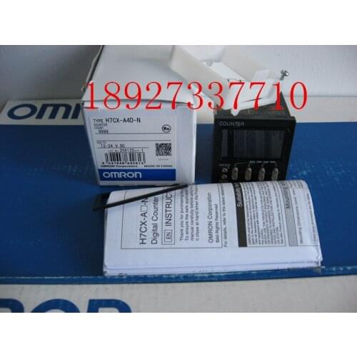 [ZOB] New original Omron omron digital counter H7CX-A4D-N relay