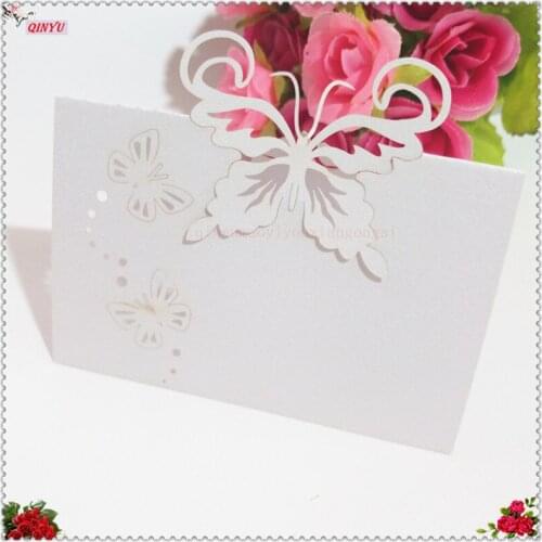 10/50/100pcs Laser Hollow Seat Card European Shaped Name Wedding Party Table Card Number Location Card Party Supplies 2021 5z